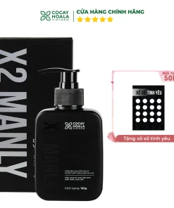 Gel Vệ Sinh Nam X2 Manly Cocayhoala 150g - Chiết Xuất Thiên Nhiên Dịu Nhẹ Lành Tính