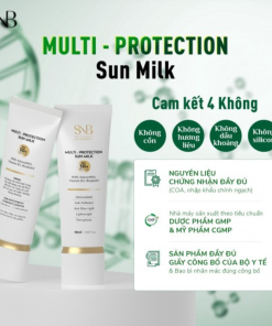 Kem Chống Nắng Snb Nhẹ Dịu, Phù Hợp Với Mọi Loại Da