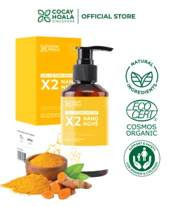 Dung Dịch Vệ Sinh Phụ Nữ Gel X2 Nano Nghệ Chanh Tây - Hồng Mịn Lưu Hương 24h