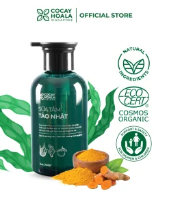 SỮA TẮM TẢO NHẬT HƯƠNG NƯỚC HOA - DƯỠNG TRẮNG DA